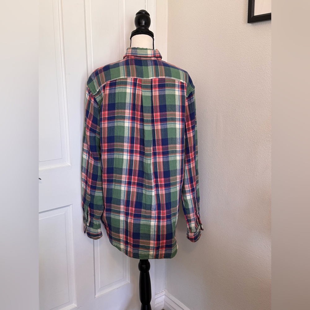 Ralph Lauren Vintage Men's Multicolor Plaid Flannel Shirt - Picture 3 of 8